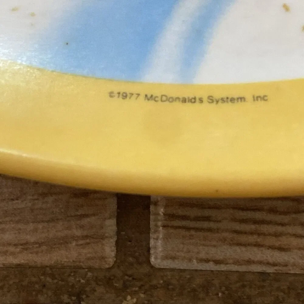 Lexington Vintage McDonalds Plates, 1977, Spring & Winter